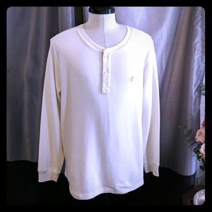 Stafford men's sift cream top shirt XXL